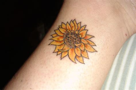 Sunflower Wrist Tattoo Designs Ideas And Meaning Tattoos For You