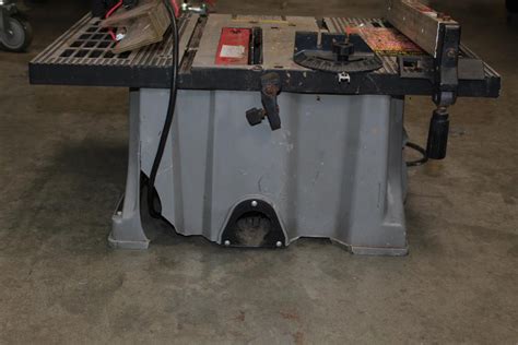 Ace 10 Bench Table Saw Property Room