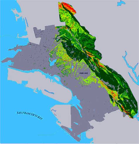 Seismic Landslide Hazard For The Cities Of Oakland And Piedmont