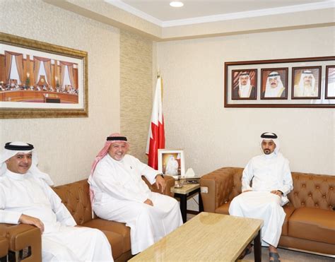 Justice Minister Receives Mp Dr Ali Al Nuaimi Bahrain News Agency