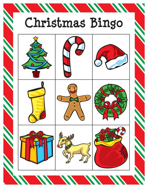 9 Best Printable Christmas Bingo Boards