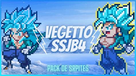 Vegetto Ssjb4 Ulsw Pack De Sprites Youtube