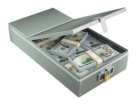 If you add up the cost of the deposit box itself and the cost of additional insurance. Safety Deposit Boxes with Money Stack 3D model | CGTrader