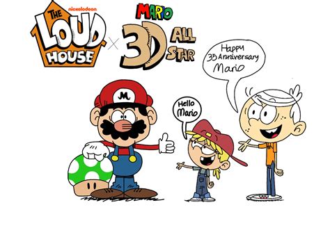 The Loud House X Mario 3d All Star By Mariojay03 On Deviantart