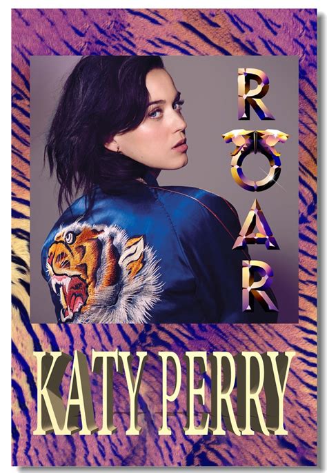Custom Canvas Wall Decals Sexy Katy Perry Poster Katy Perry Roar