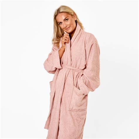 Brentfords Luxury 100 Cotton Bath Robe Terry Towel Soft Dressing Gown
