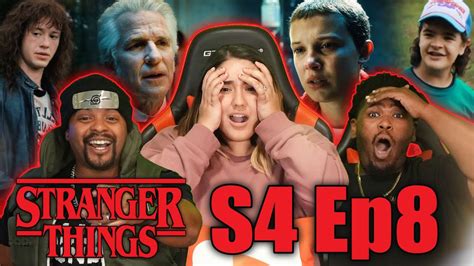 Papastranger Things Season 4 Episode 8 Reaction Youtube