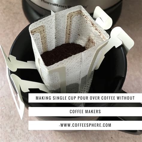 How to brew a better cup of coffee. Single Cup Pour Over Coffee by DGOCafe - CoffeeSphere