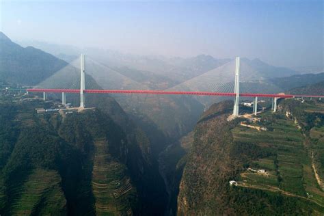 Worlds Highest Bridge Opened In China Information Nigeria