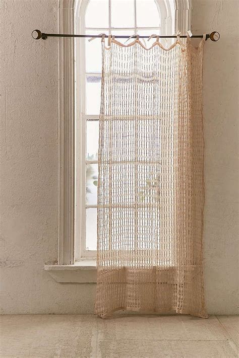 Joni Net Window Curtain Urban Outfitters Curtains Modern Net