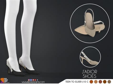Pumps By Thiago Mitchell At Redheadsims Sims 4 Updates