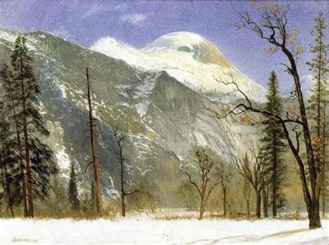 Winter In Yosemite Valley 1872 Albert Bierstadt