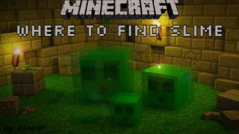 Where To Find Slime In Minecraft Full Guide