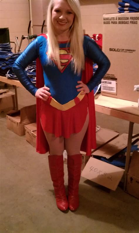 Love What I Do For The Kids Super Girl Costume Comics