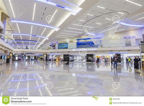 Hilton atlanta airport, situato in zona aeroporto intern. ATLANTA - 19 Gennaio 2016: Aeroporto Internazionale Di ...