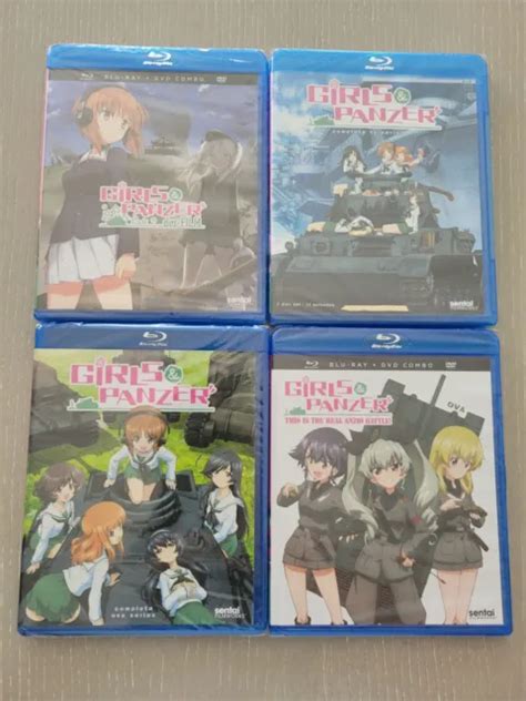 Girls Und Panzer Anime Complete Tv Series Ova Collection Anzio Battle