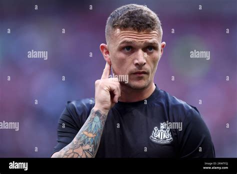 Kieran Trippier Of Newcastle United Fc During Warm Up Before The Uefa Champions League Football
