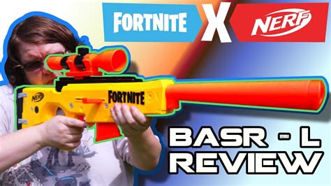 The Official Nerf Awp Fortnite Basr L Review Walcom S Youtube