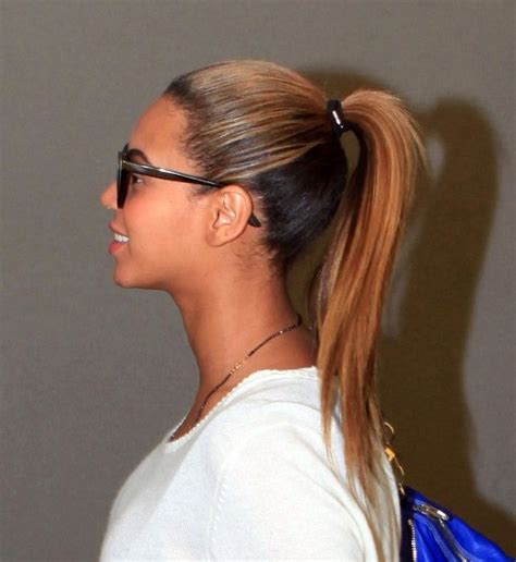 Beyonce Knowles High Ponytail Hairstyle Hairstyles Weekly
