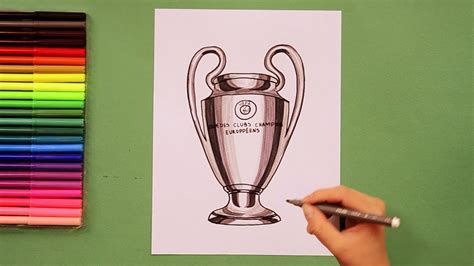 Ahead of the 2020/21 champions league draw, we bring you all the key dates and information you need to know. How to draw UEFA Champions League Trophy - YouTube