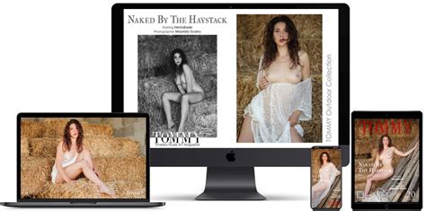 Herodiade Naked By The Haystack Tommy Magazine Timeless Nude Art
