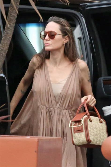 Angelina Jolie Switched Out Her Bag For Summer And Theres No Going