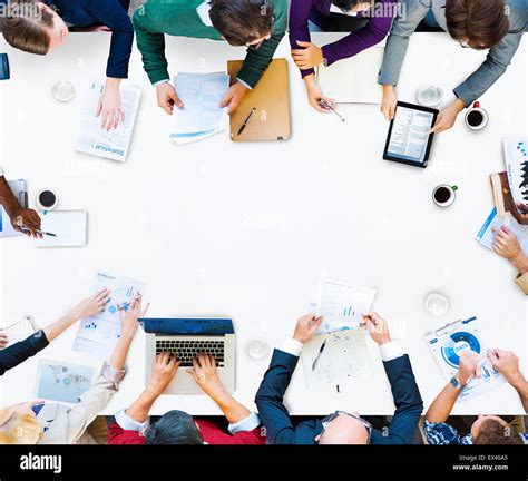 Business People Meeting Corporate Discussion Concept Stock Photo Alamy