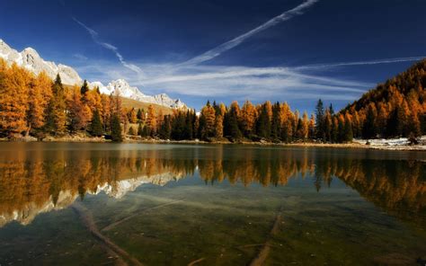 Autumn Mountain Lake Wallpapers 1920x1200 562263