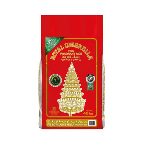 Royal Umbrella Jasminethai Hom Mali Rice Fazco Trading Company Ltd