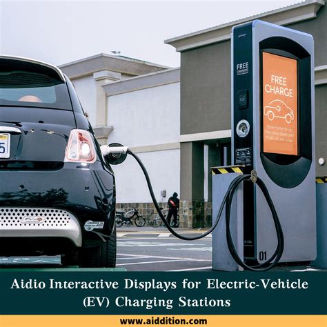 Interactive Displays For Electric Vehicle Ev Charging