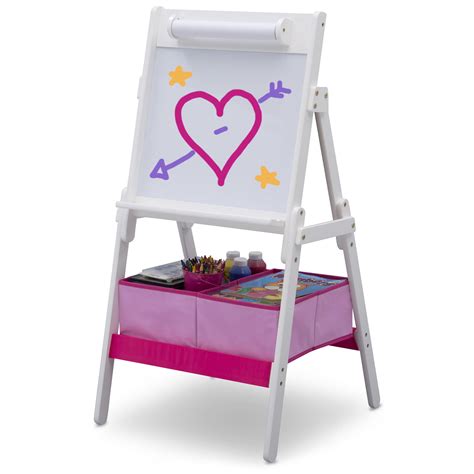 Delta Children Classic Kids Whiteboarddry Erase Easel With Paper Roll