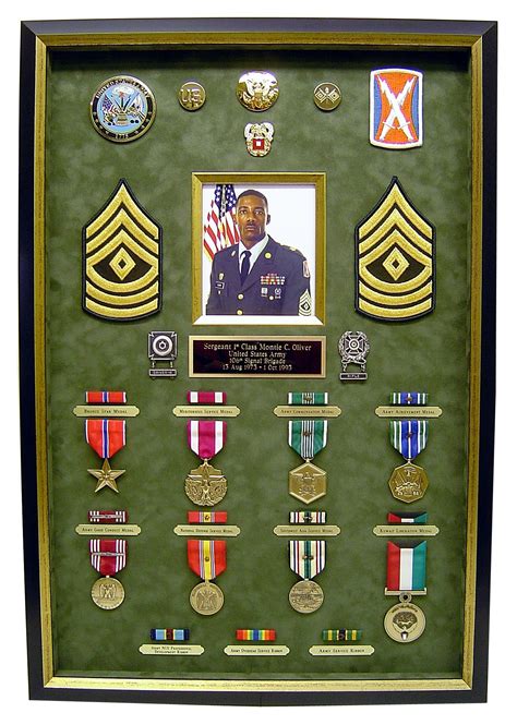 Military Service Shadowbox Idea Such A Great Way To Honor A