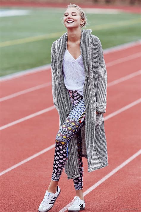 Rachel Hilbert Is A ‘good Sport For Urban Outfitters Activewear Shoot