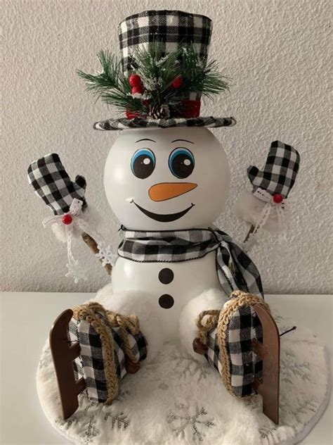 70 Adorable Diy Fishbowl Snowman Ideas Snowman Christmas Decorations