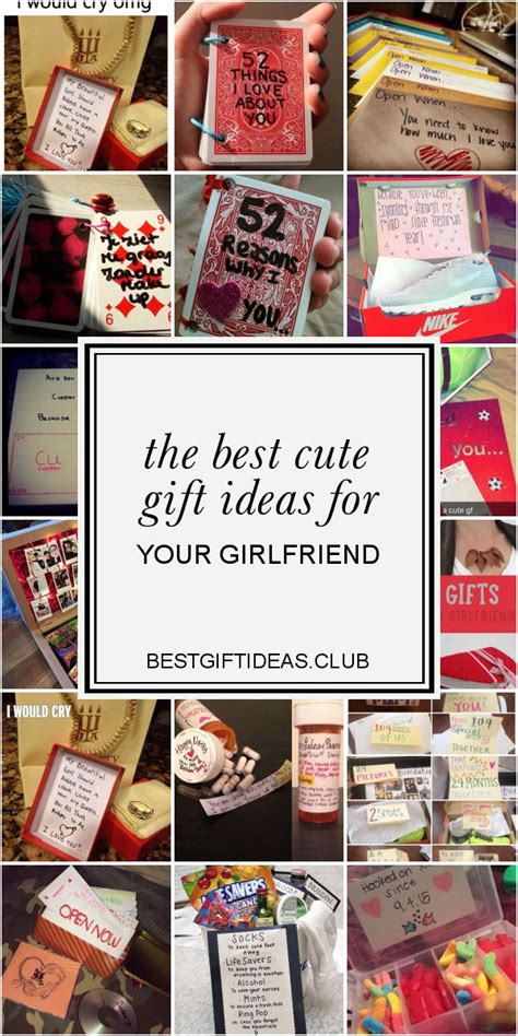 The Best Cute Gift Ideas For Your Girlfriend In Cute Gifts For Girlfriend Diy Gifts For