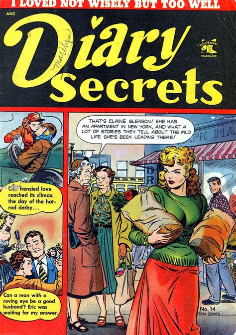 Diary Secrets 14 Matt Baker Cover And Reprints Pencil Ink