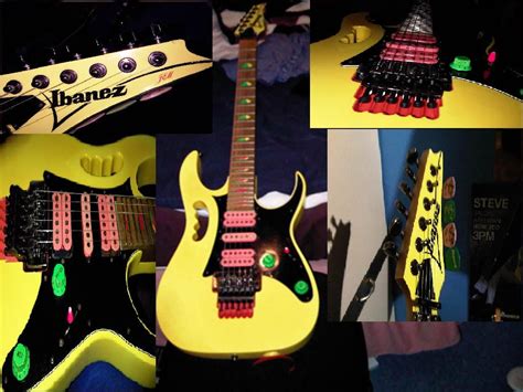 1988 Ibanez Jem 777 Dy Desert Yellow Steve Vai Guitar Chimp Vlrengbr