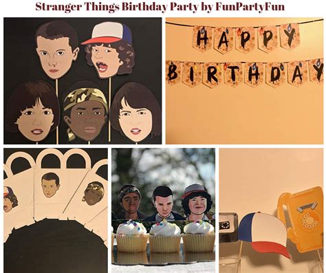 Stranger Things Birthday Party By Funpartyfun Birthday Wikii