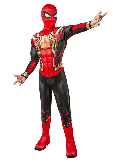 Boys Marvel Deluxe Iron Spider Man Costume