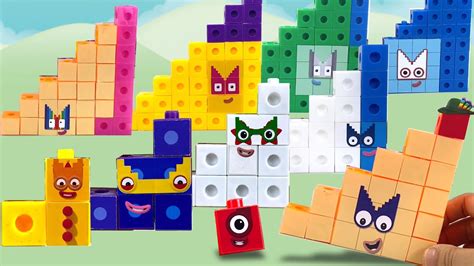Diy Numberblocks Step Squad Cubes Custom Set Keiths Toy Box