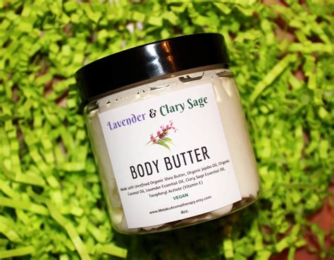Vegan Body Butter Organic Body Butter By Melakuaromatherapy