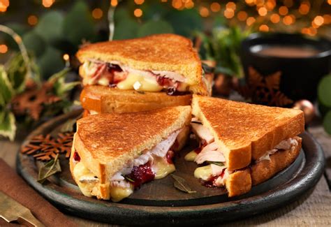 Christmas Turkey Brie And Cranberry Brioche Toasties St Pierre Uk