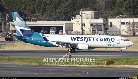 2 Bpdl Westjet Cargo Boeing 737 800bcf At Tokyo Narita Intl
