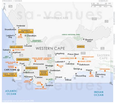 Western Cape Map