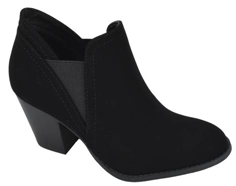 City Classified City Classified Women Ankle Boots Elastic Slip On