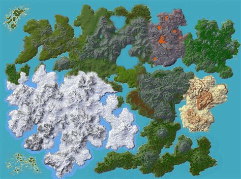 Minecraft Custom Terrain Maps