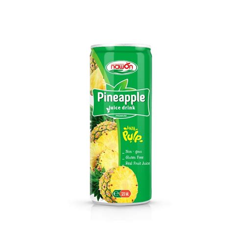 Pineapple Juice Drink 320ml Packing 24 Can Carton