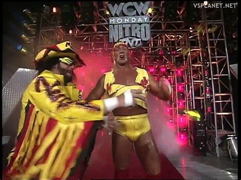 Hulk Hogan Randy Savage Bootyman Vs Arn Anderson Ric Flair Kevin