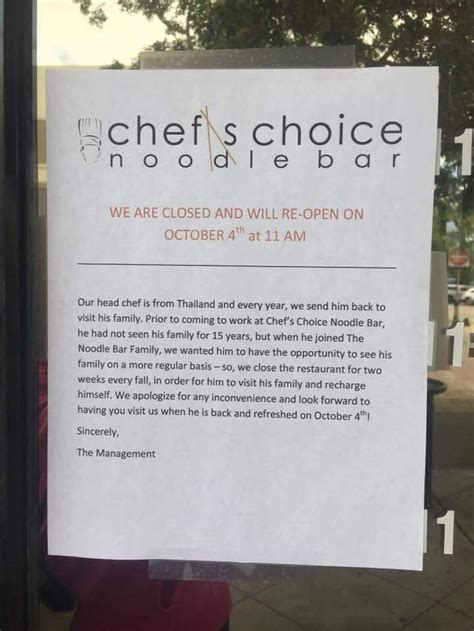 Restaurant Closed For Good Reason Pics