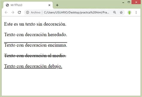 Estilos CSS para textos Tamaño tipografía color peso alineación y